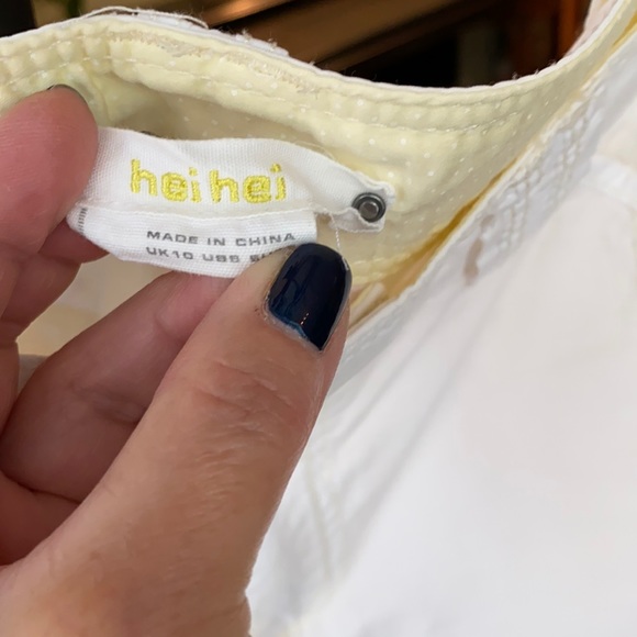 Anthropologie Hei Hei Bermuda Shorts size 8 - Picture 3 of 8